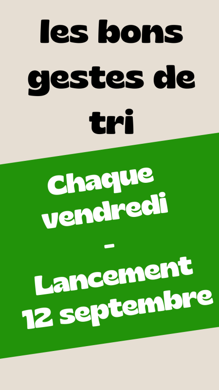 Teaser : Les bons gestes de tri