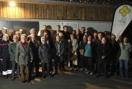 inauguration des réseaux de chaleur de Lacrouzette