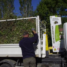 Apports de végétaux en déchèterie