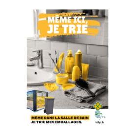 Même ici, je trie