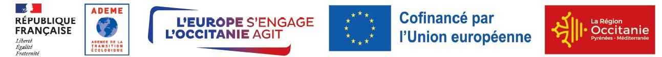 ETAT ADEME FEDER EUROPE OCCITANIE REGION